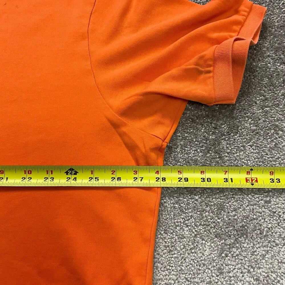 Polo Ralph Lauren Polo Shirt Mens 2XL Orange Short Sleeve Collared Cotton Casual